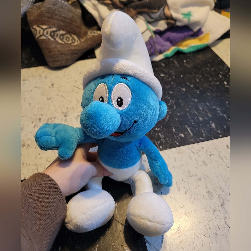 2008 Jakks Pacific Smurf Plush